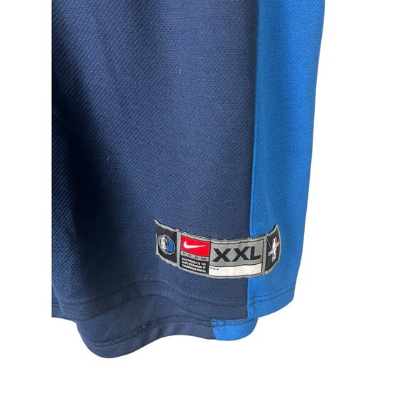 Nike Team Mavericks XXL Basketball Jersey Navy Blue - Picture 3 of 6